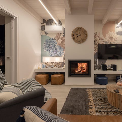 Hunker down beside the fire for cosy film nights