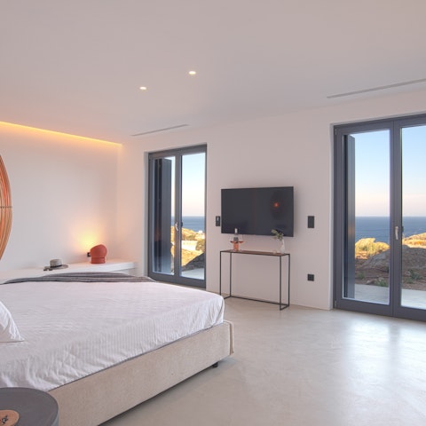 Leave the blinds open and be awoken by the sun rise