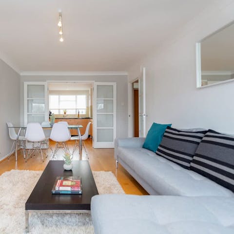 Settle down to a movie night after strolling around Notting Hill