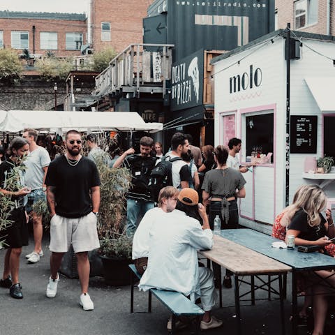 Sample the various foods at the bustling markets