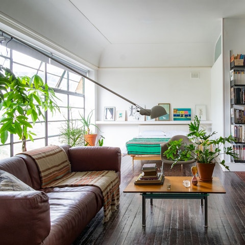 Make yourself at home in the all-in-one space