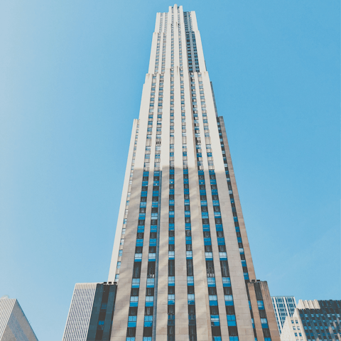 Take a tour up the Rockerfeller Center, it's within easy walking distance