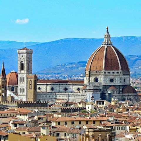Stroll to the Duomo, just steps away from this home