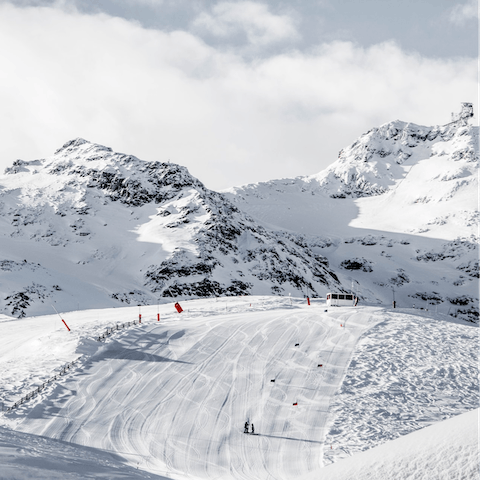 Hit the slopes of Evasion Mont Blanc, with ski lifts close to your doorstep