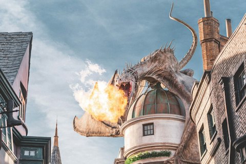 Hop on the shuttle and be at Universal Orlando for rope drop