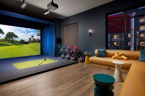 Tee off on world-famous courses without leaving the resort
