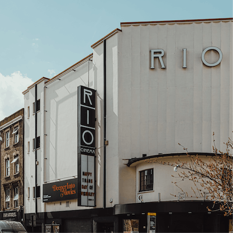 Spend an afternoon in trendy Dalston, a twenty-eight-minute bus ride away