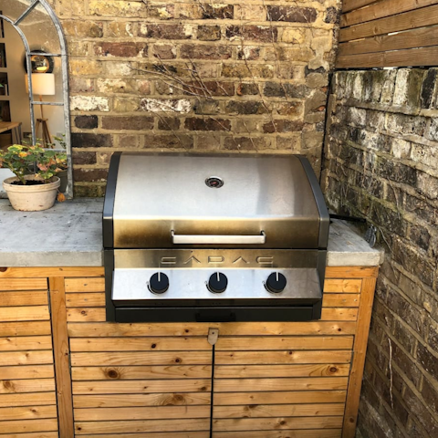 Look forward to firing up the grill and dining alfresco on sunny days