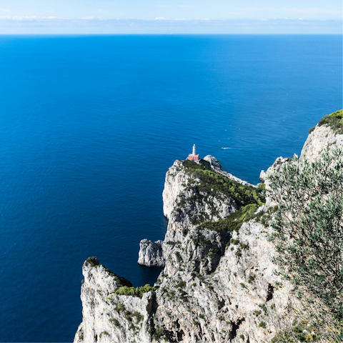 Enjoy an Italian adventure along the stunning coast of Anacapri