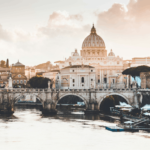 Spend an afternoon exploring the Vatican City