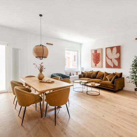 Savour evening aperitifs at home or head to a local bar