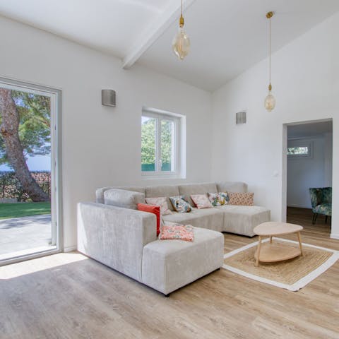 Curl up with a book when you need to escape the heat