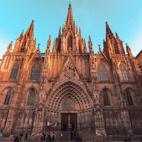 Use the metro from Les Corts to see Barcelona's most iconic sights