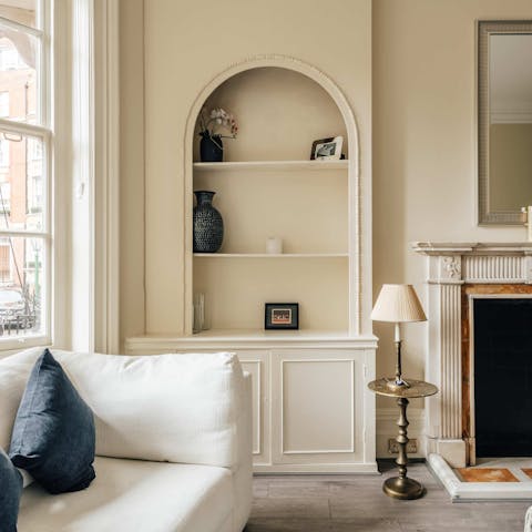 Admire the Victorian features of this elegant home