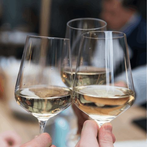 Grab a drink and sample the local cuisine at one of the waterfront eateries in Naxos