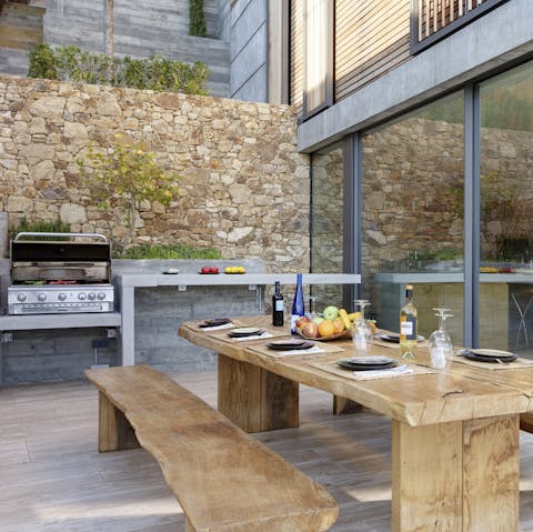 Fire up the barbecue and cook up a storm