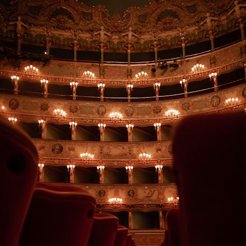 Discover Teatro La Fenice, only metres from your stay