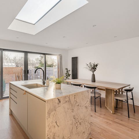 Cook up a storm in the contemporary kitchen