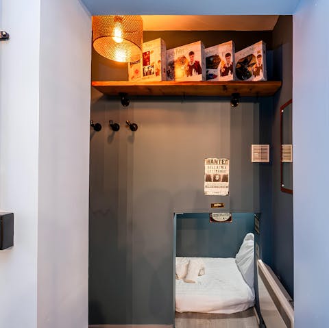 Tuck your little ones into bed in quirky sleeping pods