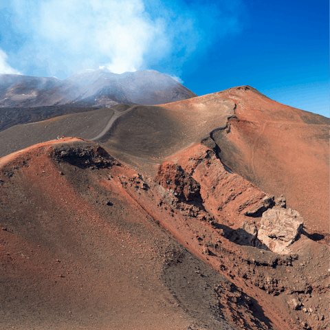 Join an excursion to majestic Mount Etna