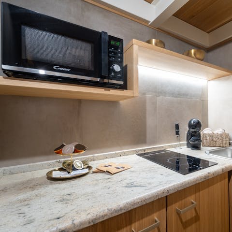 Cook easy meals in the modern kitchen