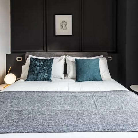 Wake up well-rested in one of the luxurious beds