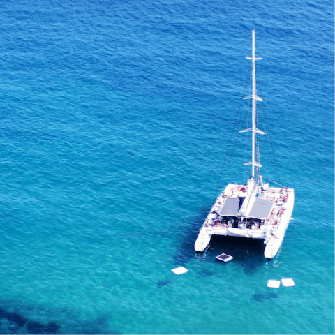 Sail away on a coastal adventure from this home on the Costa Brava