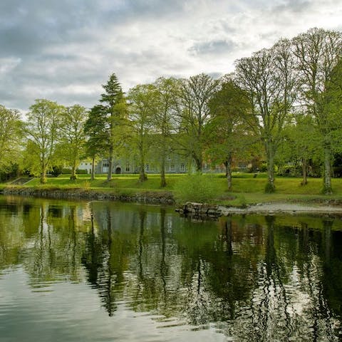 Explore the Scottish Highlands from your wonderful location near Loch Ness