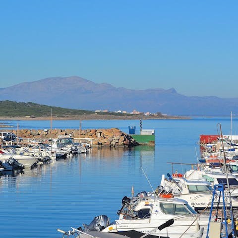 Enjoy beautiful views whilst strolling along the seafront
