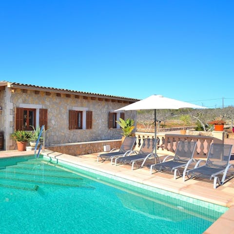 Feel a wonderful sense of peace whilst lounging by the pool