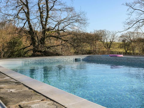 Swim in the shared, heated pool in all seasons