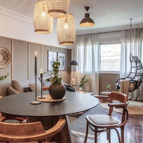 Serve up some Spanish culinary delights at the dining area