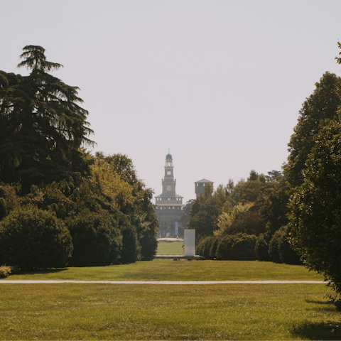 Spend an afternoon exploring Piazza Sempione