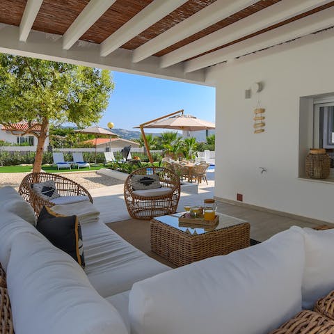 Stretch out with a good book here and beat the heat