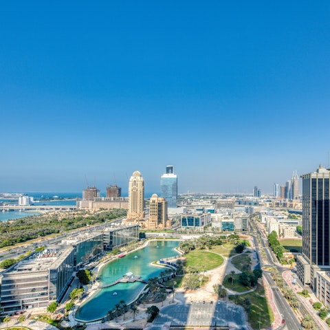 Imagine looking out at this dreamy vista, pinching yourself that it's a reality