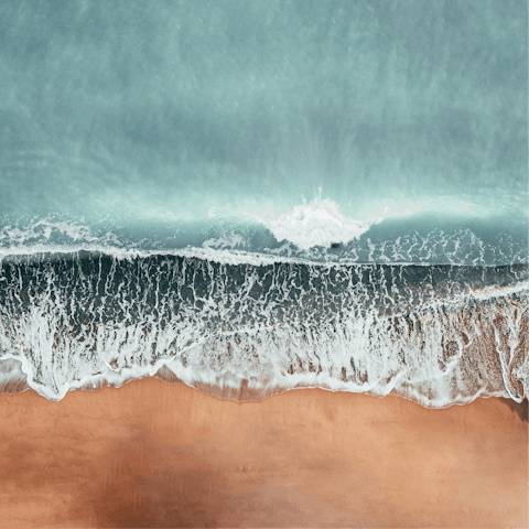 Head down to Croisette Beach, a short walk away