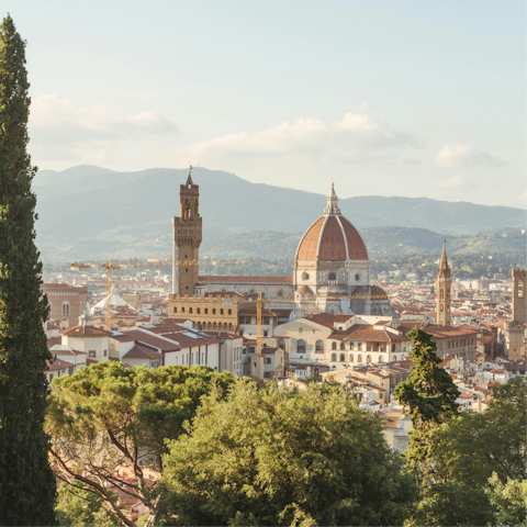 Stay in the Val d'Elsa, an hour from Florence