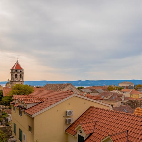 Visit the bustling town of Omiš, just 6km away