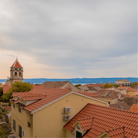 Visit the bustling town of Omiš, just 6km away
