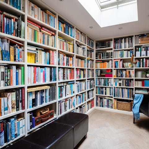 Pick out a page-turner from the library