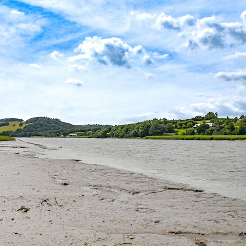 Make the most of the direct access to the River Tamar and go kayaking or paddleboarding