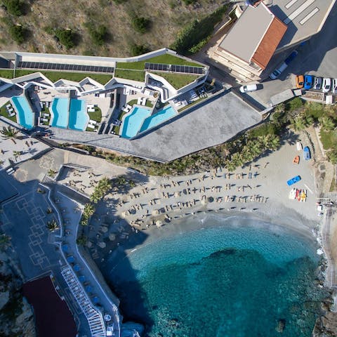 Make the most of sunny days at the beach on your doorstep