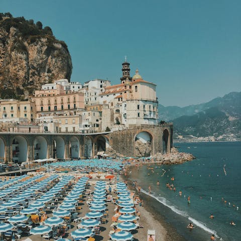 Take a day trip to Atrani, a UNESCO World Heritage site