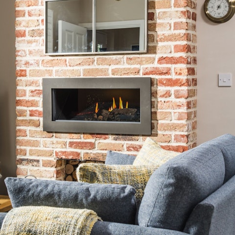 Curl up in front of the fire on chilly nights