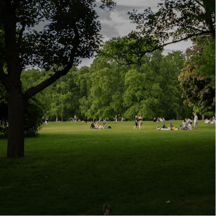 Take a picnic down to nearby Finsbury Park