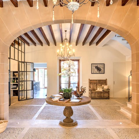 Turn the key onto this architectural gem of a home