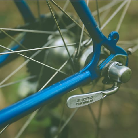 Cycle around Llyn Trawsfynydd, the reservoir below the village