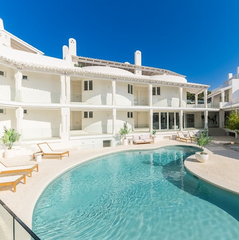 Make a splash in the communal pool