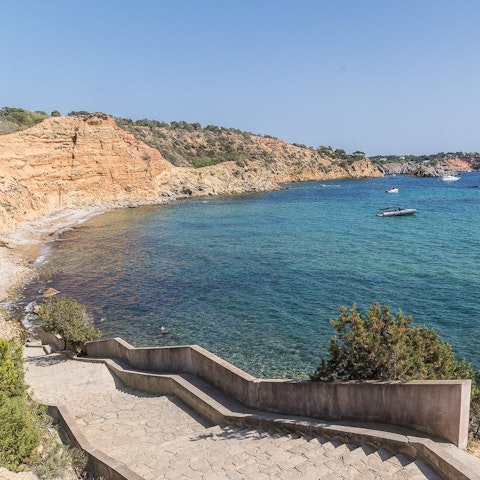 Spend the day by the sea – the beach is only a five-minute drive away
