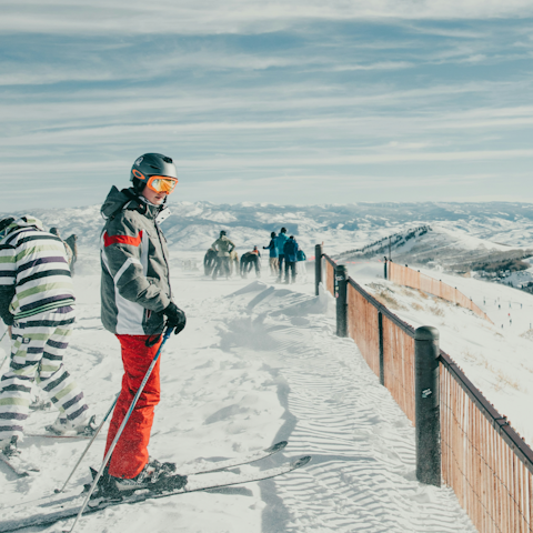 Enjoy ski-in, ski-out access to Park City Mountain